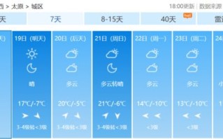 太原未来30天天气预报情况查询-太原未来30天天气预报