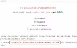 西安限行最新规定时间-西安限行最新规定时间表