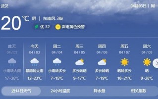 武汉天气15天查询结果表最新-武汉天气15天查询