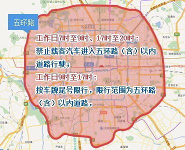 北京限行时间和范围-外地车在北京限行时间和范围-第2张图片-雾华天气